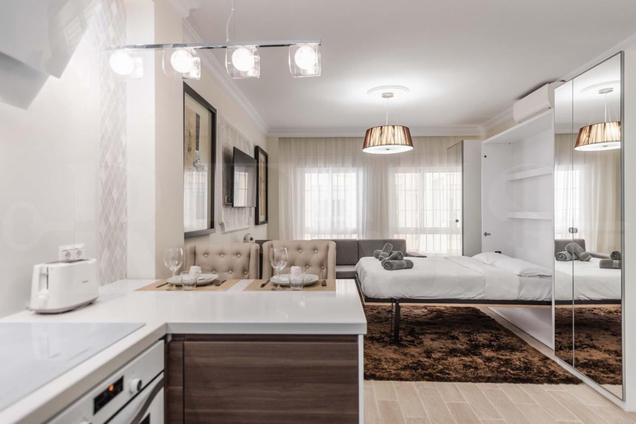 Stylish Studio Near Plaza De La Merced - Center Málaga Exteriör bild